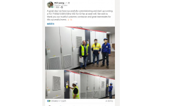金秋结硕果，海外传佳绩！冠亚手机平台高压变频器在马来西亚成功运行！
